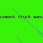 cement truck manufacturer